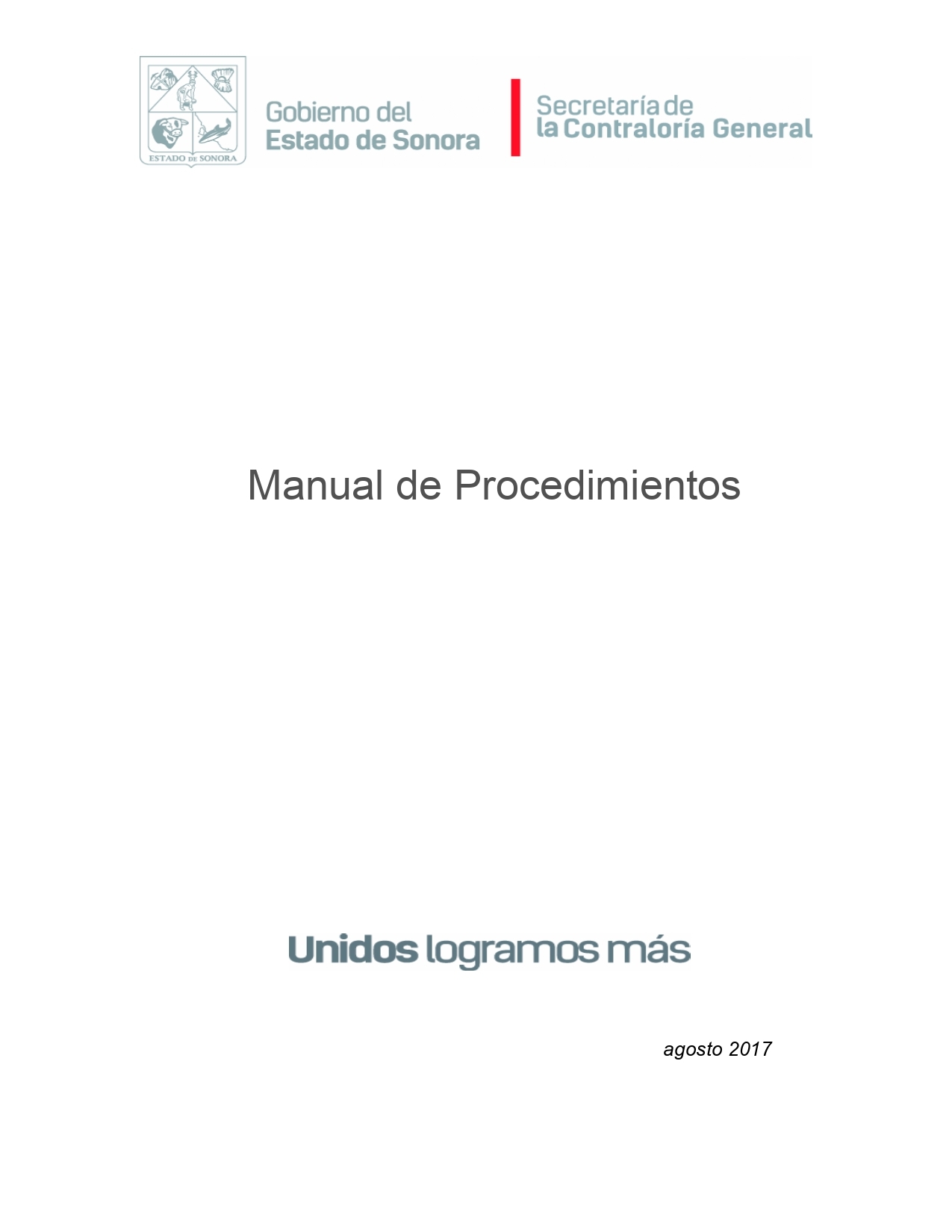 Manual de Procedimientos